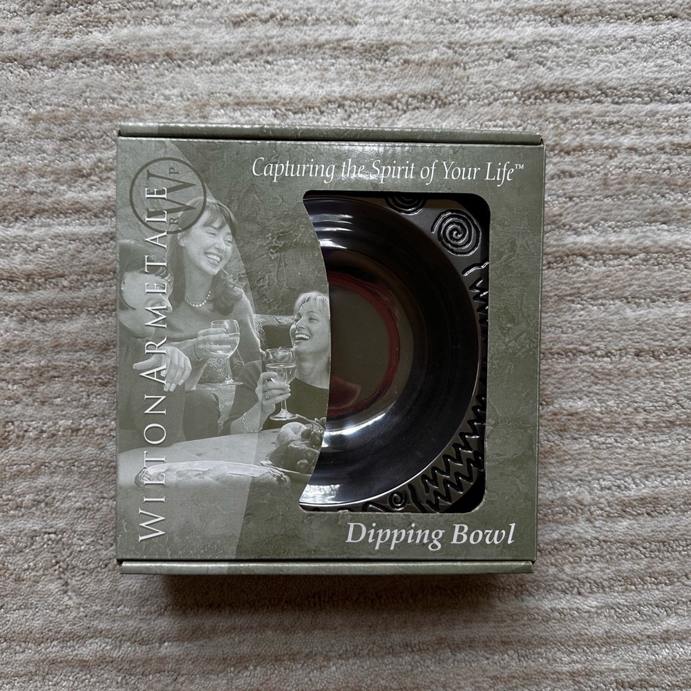 Wilton Armetale Reggae Dipping Bowl Small Snack Serving Bowl Cook/Chill/Grill 6” - Picture 10 of 15